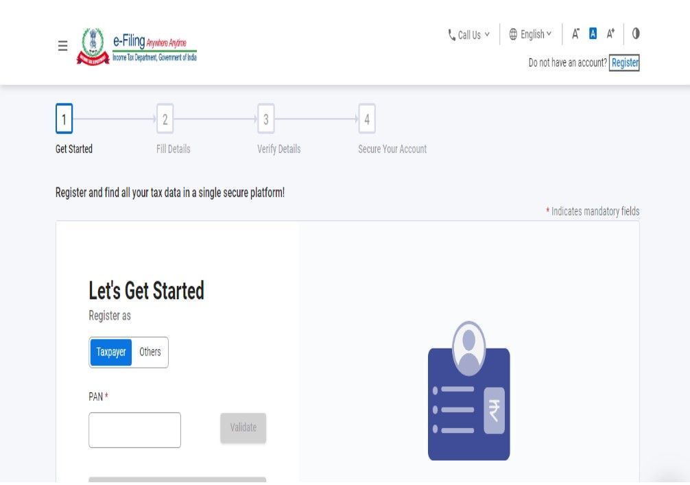 Income Tax Login A Guide To Income Tax Efiling On Property Gains